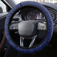 Vailele Samoa Village Steering Wheel Cover Map Polynesian Tribal Hibiscus Floral DT05 - Polynesian Pride