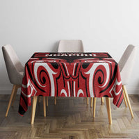 Aotearoa Ngapuhi Tablecloth Maori Pattern New Zealand DT05 - Polynesian Pride