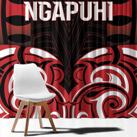 Aotearoa Ngapuhi Window Curtain Maori Pattern New Zealand DT05 - Polynesian Pride