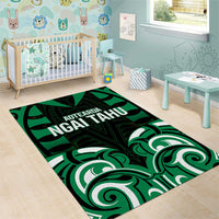 Aotearoa Ngai Tahu Area Rug Maori Pattern New Zealand DT05 - Polynesian Pride