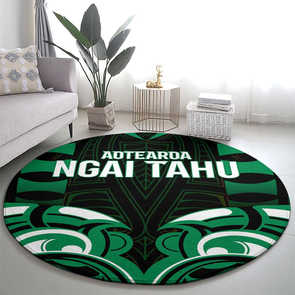 Aotearoa Ngai Tahu Round Carpet Maori Pattern New Zealand DT05 - Polynesian Pride