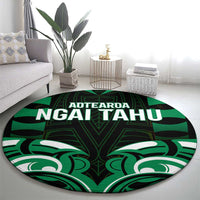 Aotearoa Ngai Tahu Round Carpet Maori Pattern New Zealand DT05 - Polynesian Pride