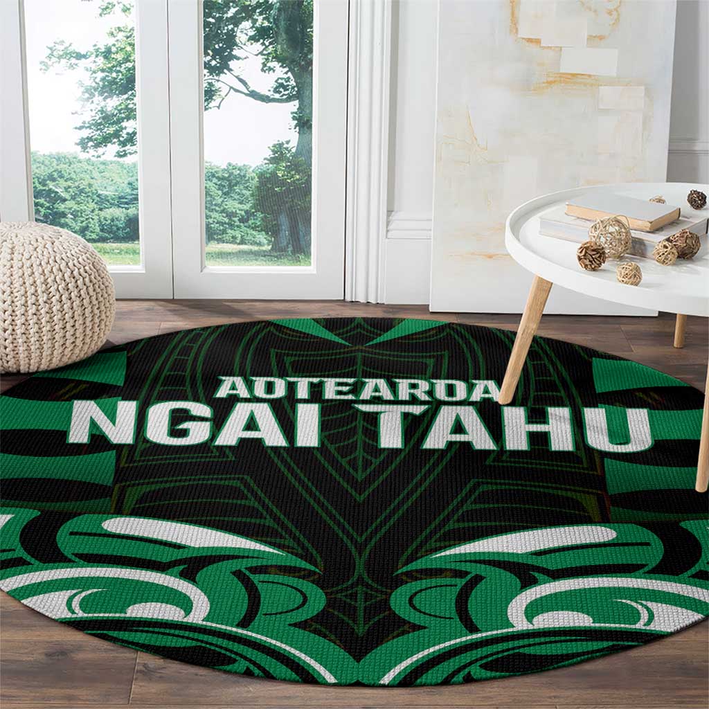 Aotearoa Ngai Tahu Round Carpet Maori Pattern New Zealand DT05 - Polynesian Pride