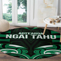 Aotearoa Ngai Tahu Round Carpet Maori Pattern New Zealand DT05 - Polynesian Pride
