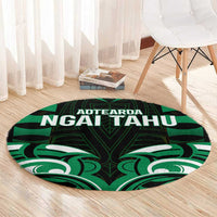 Aotearoa Ngai Tahu Round Carpet Maori Pattern New Zealand DT05 - Polynesian Pride
