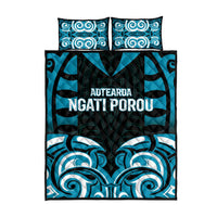Aotearoa Ngati Porou Quilt Bed Set Maori Pattern New Zealand DT05 - Polynesian Pride