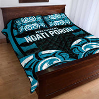 Aotearoa Ngati Porou Quilt Bed Set Maori Pattern New Zealand DT05 - Polynesian Pride