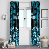 Aotearoa Ngati Porou Window Curtain Maori Pattern New Zealand DT05 - Polynesian Pride