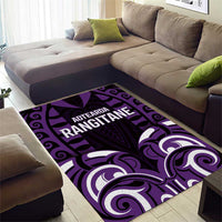 Aotearoa Rangitane Area Rug Maori Pattern New Zealand DT05 - Polynesian Pride