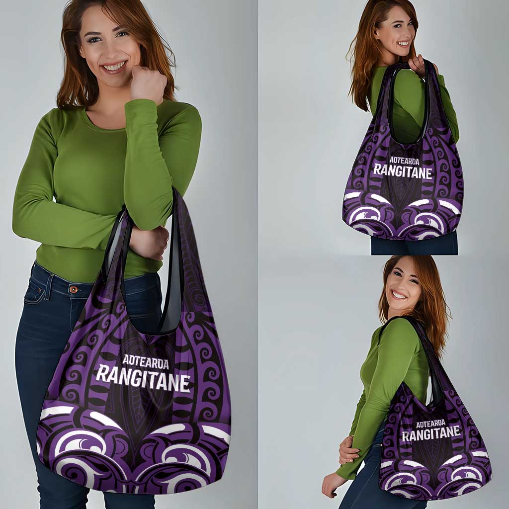 Aotearoa Rangitane Grocery Bag Maori Pattern New Zealand DT05 - Polynesian Pride