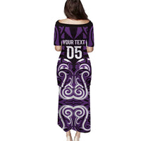 Custom Aotearoa Rangitane Puletasi Maori Pattern New Zealand DT05 - Polynesian Pride