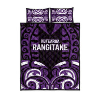 Aotearoa Rangitane Quilt Bed Set Maori Pattern New Zealand DT05 - Polynesian Pride