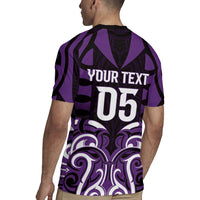 Custom Aotearoa Rangitane Rugby Jersey Maori Pattern New Zealand DT05 - Polynesian Pride