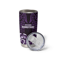 Custom Aotearoa Rangitane Tumbler Cup Maori Pattern New Zealand DT05 - Polynesian Pride