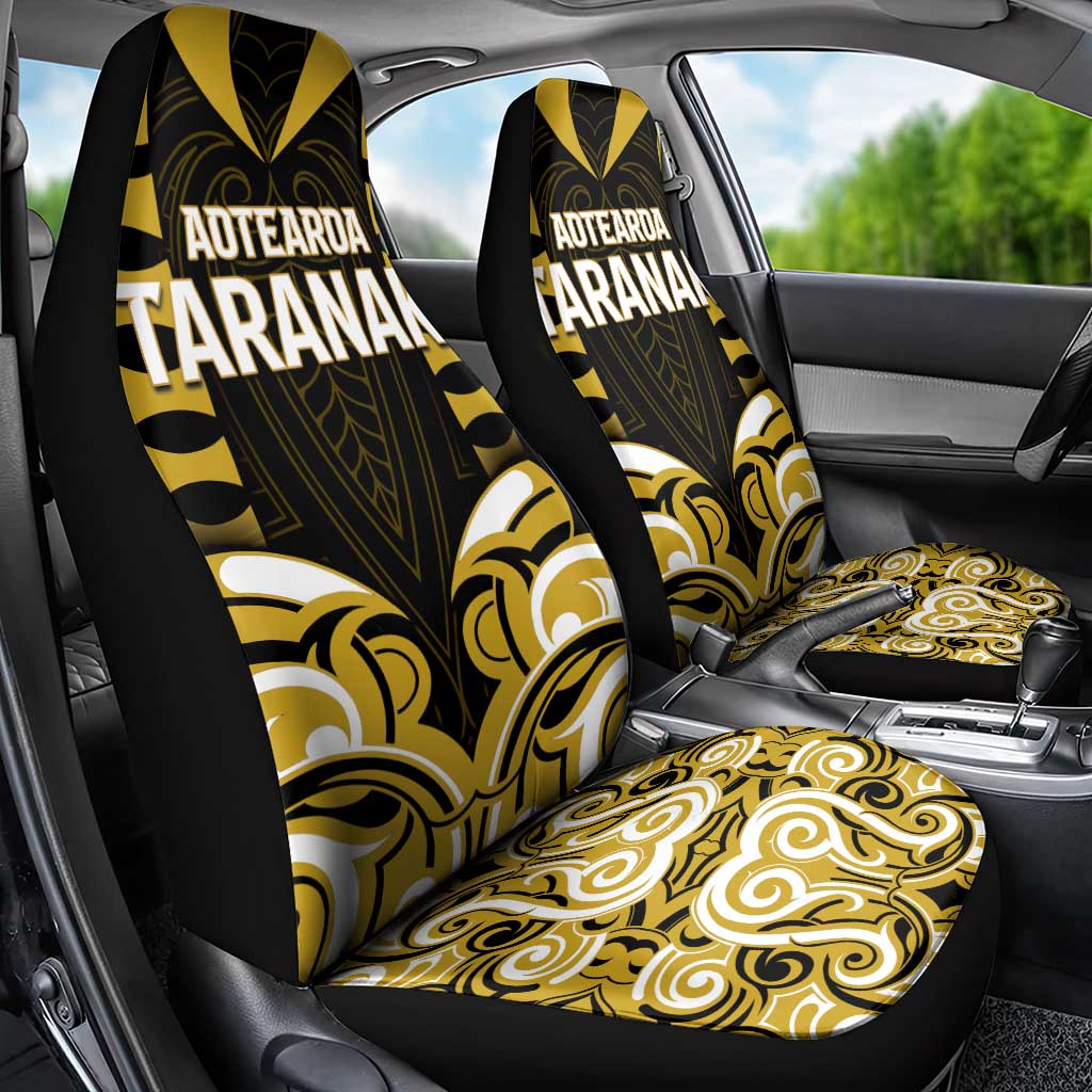 Aotearoa Taranaki Car Seat Cover Maori Pattern New Zealand DT05 - Polynesian Pride
