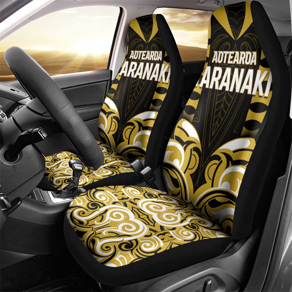 Aotearoa Taranaki Car Seat Cover Maori Pattern New Zealand DT05 - Polynesian Pride