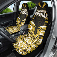 Aotearoa Taranaki Car Seat Cover Maori Pattern New Zealand DT05 - Polynesian Pride