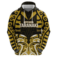 Custom Aotearoa Taranaki Hoodie Maori Pattern New Zealand DT05 - Polynesian Pride