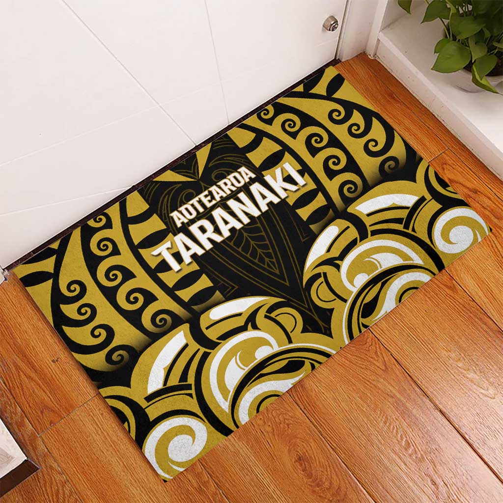 Aotearoa Taranaki Rubber Doormat Maori Pattern New Zealand DT05 - Polynesian Pride