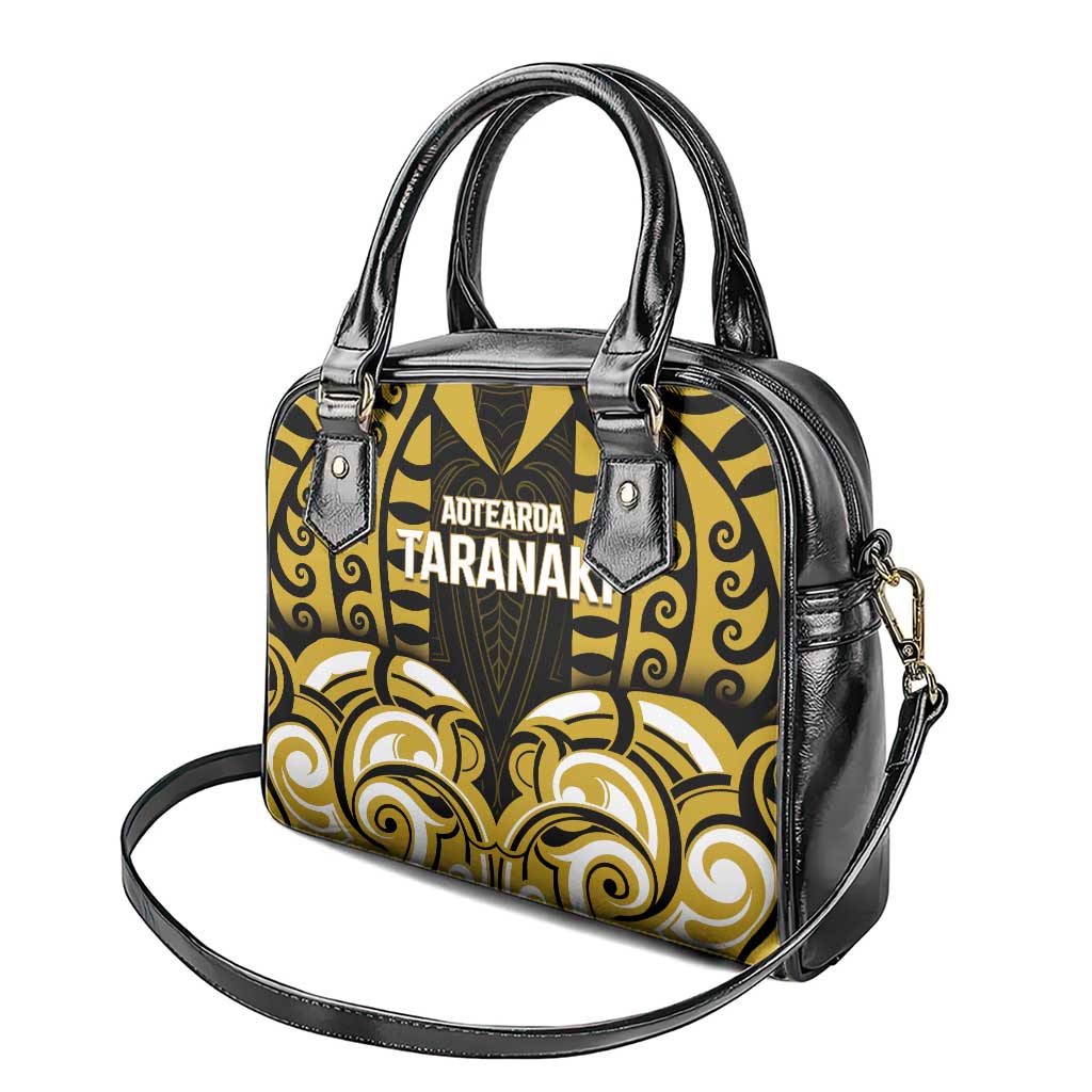 Aotearoa Taranaki Shoulder Handbag Maori Pattern New Zealand DT05 - Polynesian Pride