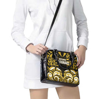 Aotearoa Taranaki Shoulder Handbag Maori Pattern New Zealand DT05 - Polynesian Pride
