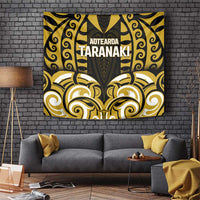 Aotearoa Taranaki Tapestry Maori Pattern New Zealand DT05 Yellow - Polynesian Pride
