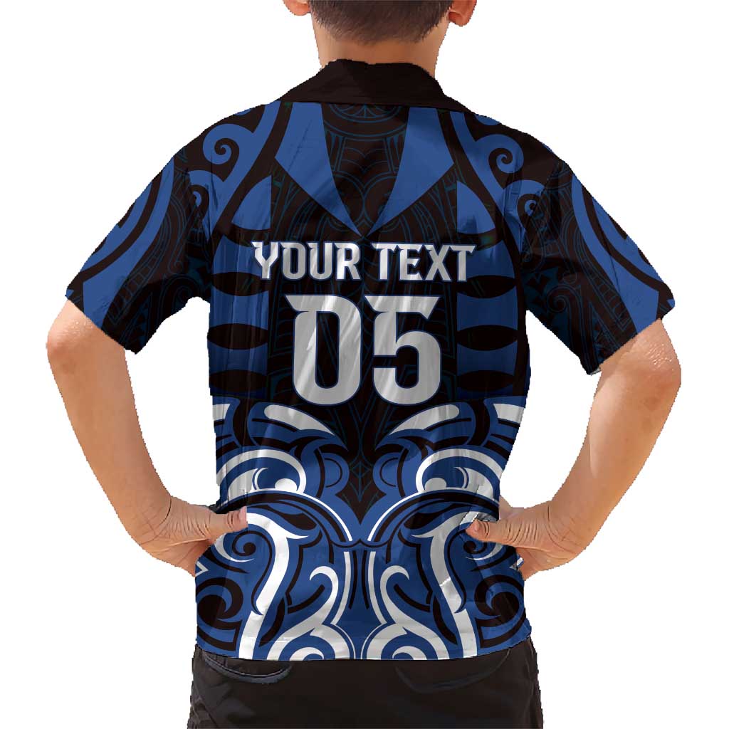 Custom Aotearoa Ngati Tuwharetoa Kid Hawaiian Shirt Maori Pattern New Zealand DT05 - Polynesian Pride