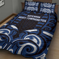 Aotearoa Ngati Tuwharetoa Quilt Bed Set Maori Pattern New Zealand DT05 - Polynesian Pride