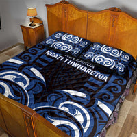 Aotearoa Ngati Tuwharetoa Quilt Bed Set Maori Pattern New Zealand DT05 - Polynesian Pride