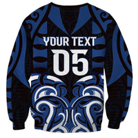 Custom Aotearoa Ngati Tuwharetoa Sweatshirt Maori Pattern New Zealand DT05 - Polynesian Pride
