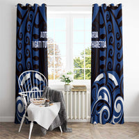 Aotearoa Ngati Tuwharetoa Window Curtain Maori Pattern New Zealand DT05 - Polynesian Pride