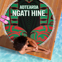 Aotearoa Ngati Hine Beach Blanket Maori Pattern New Zealand DT05 - Polynesian Pride