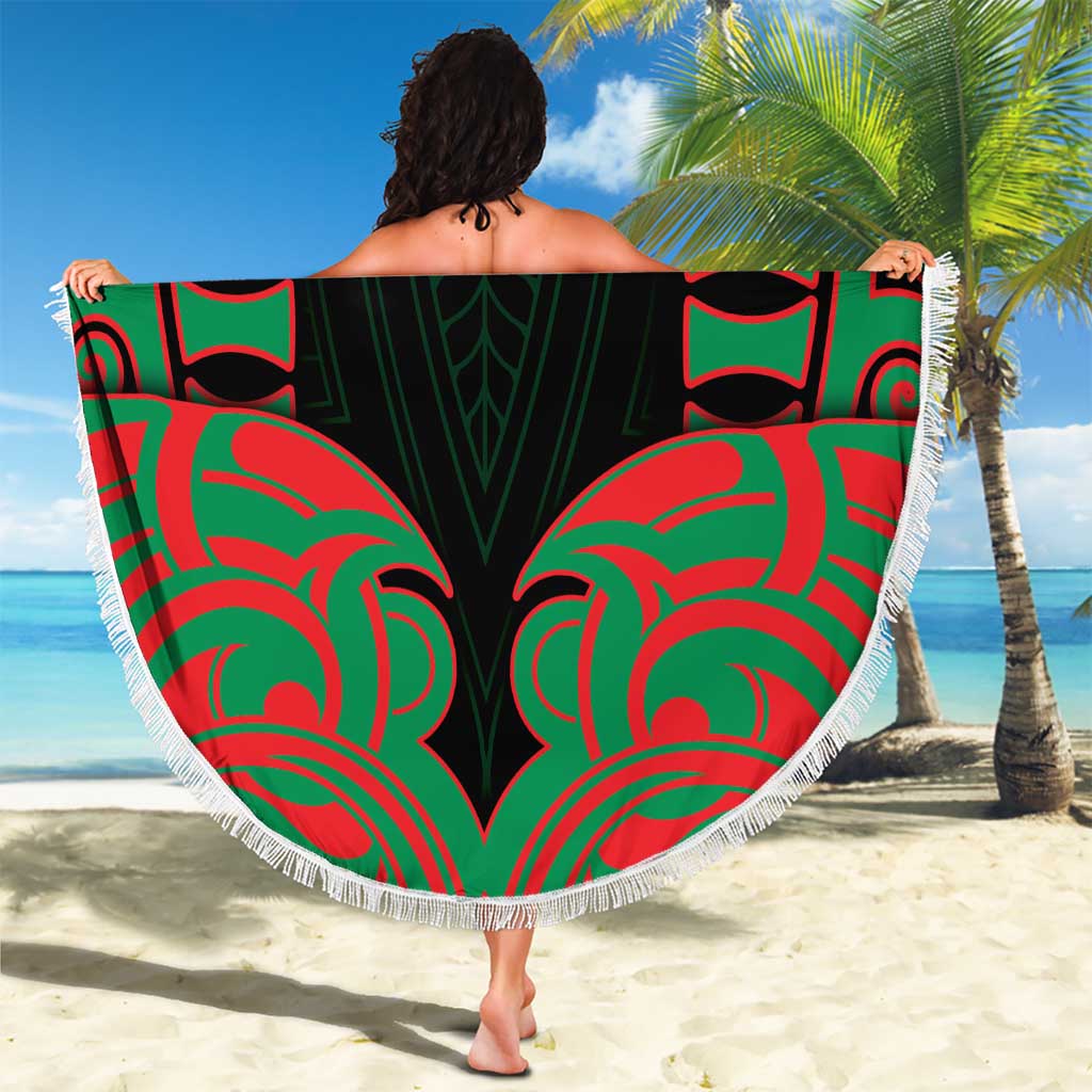 Aotearoa Ngati Hine Beach Blanket Maori Pattern New Zealand DT05 - Polynesian Pride