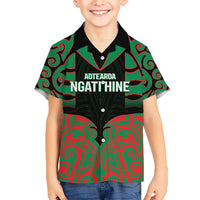 Custom Aotearoa Ngati Hine Hawaiian Shirt Maori Pattern New Zealand DT05 - Polynesian Pride