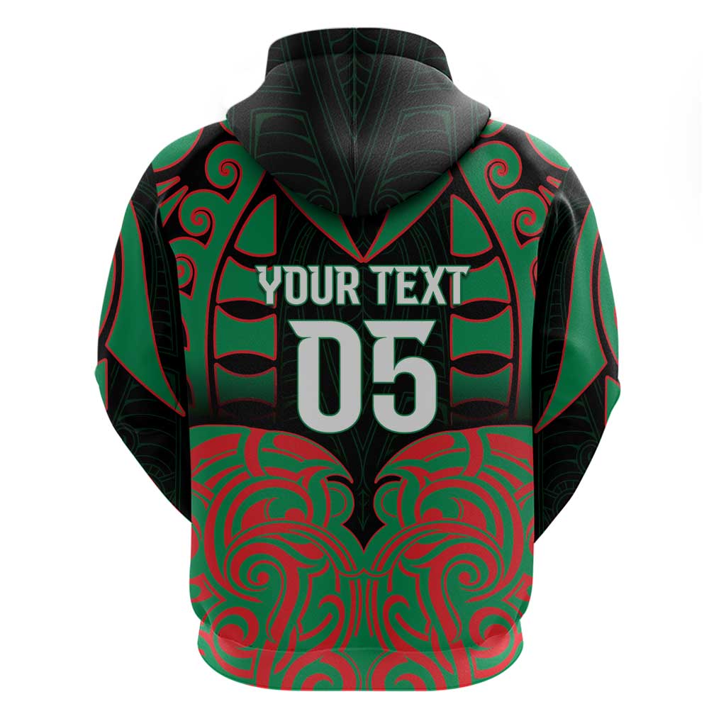 Custom Aotearoa Ngati Hine Hoodie Maori Pattern New Zealand DT05 - Polynesian Pride