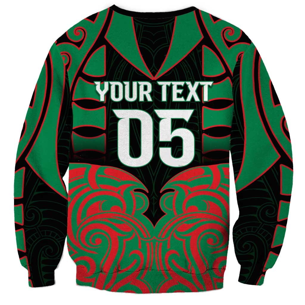 Custom Aotearoa Ngati Hine Sweatshirt Maori Pattern New Zealand DT05 - Polynesian Pride