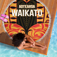 Aotearoa Waikato Beach Blanket Maori Pattern New Zealand DT05 - Polynesian Pride