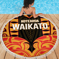 Aotearoa Waikato Beach Blanket Maori Pattern New Zealand DT05 - Polynesian Pride