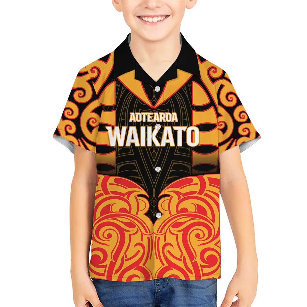 Custom Aotearoa Waikato Hawaiian Shirt Maori Pattern New Zealand DT05 - Polynesian Pride