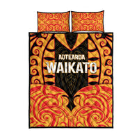 Aotearoa Waikato Quilt Bed Set Maori Pattern New Zealand DT05 - Polynesian Pride