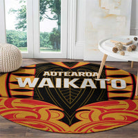 Aotearoa Waikato Round Carpet Maori Pattern New Zealand DT05 - Polynesian Pride