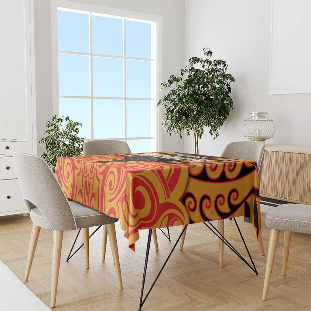 Aotearoa Waikato Tablecloth Maori Pattern New Zealand DT05 - Polynesian Pride