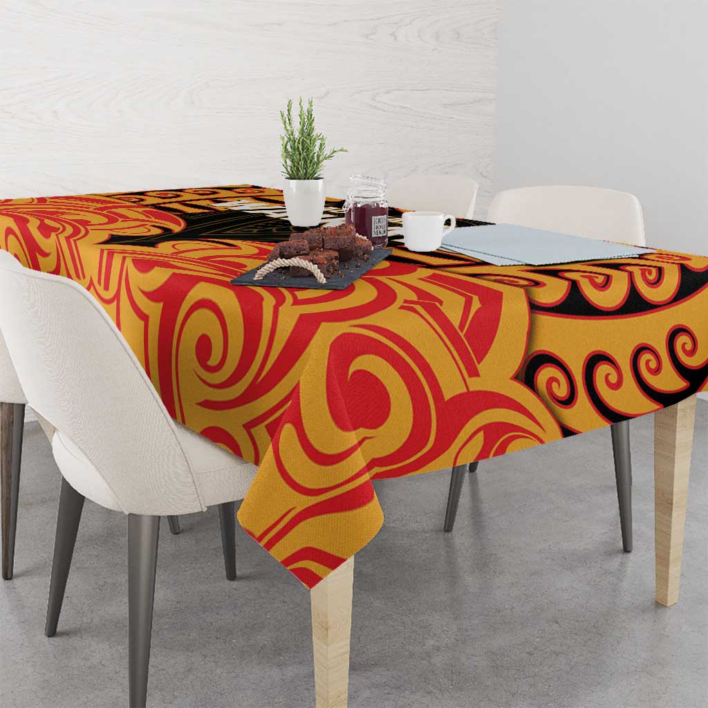 Aotearoa Waikato Tablecloth Maori Pattern New Zealand DT05 - Polynesian Pride