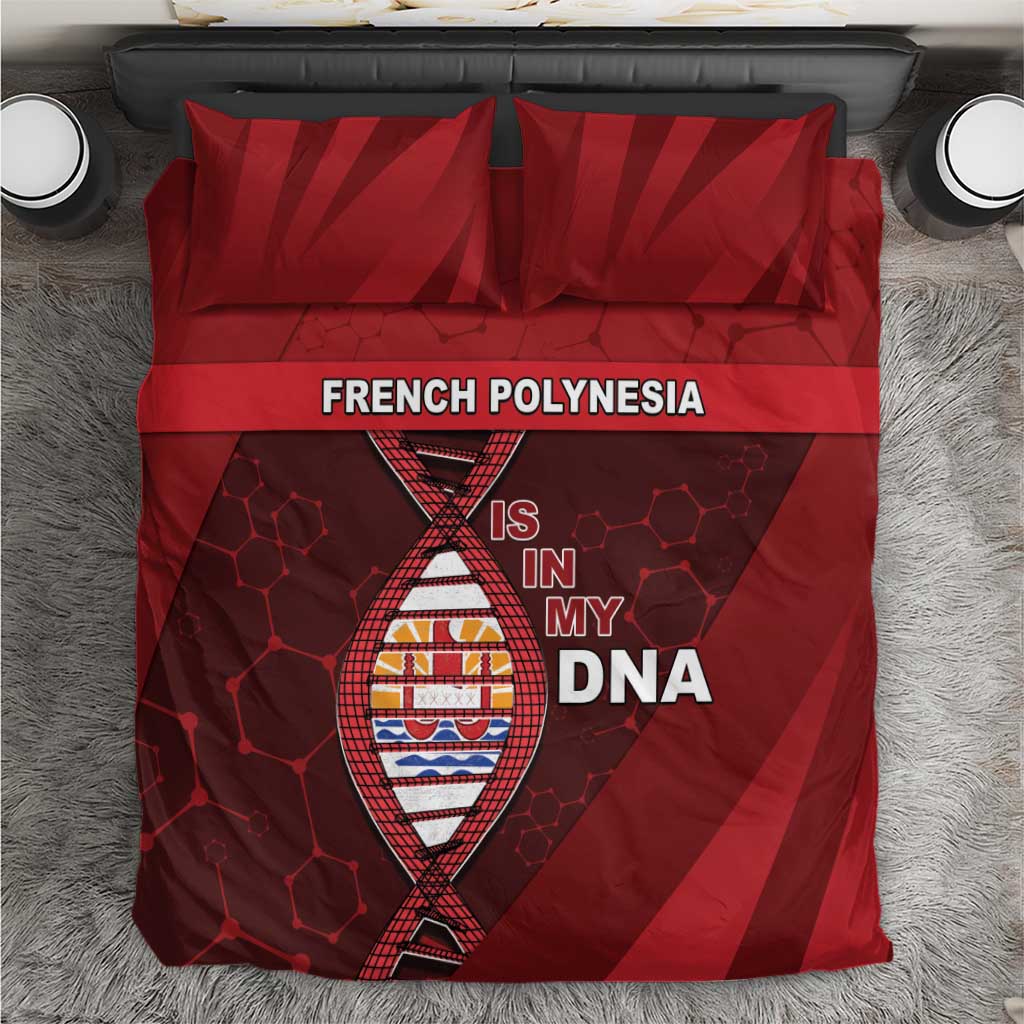 French Polynesia Is In My DNA Bedding Set DT05 Red - Polynesian Pride