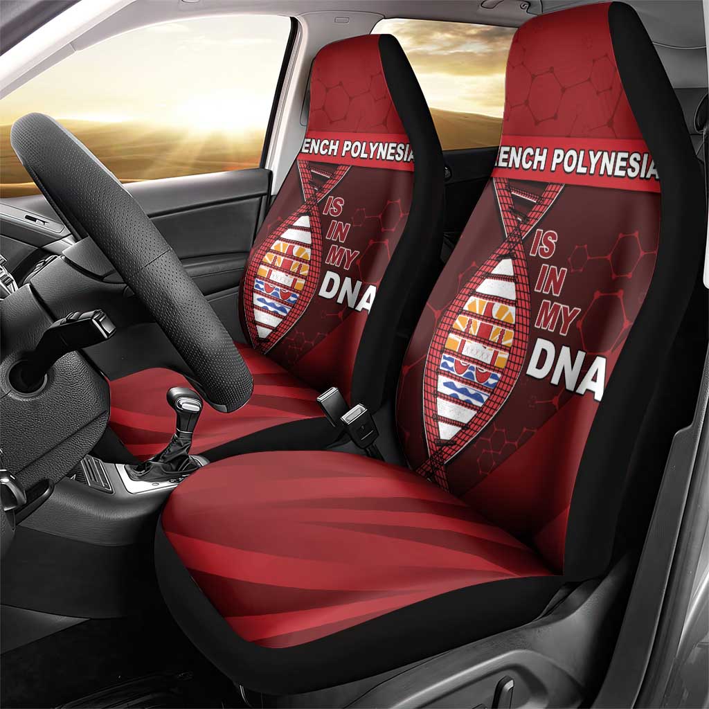 French Polynesia Is In My DNA Car Seat Cover DT05 - Polynesian Pride