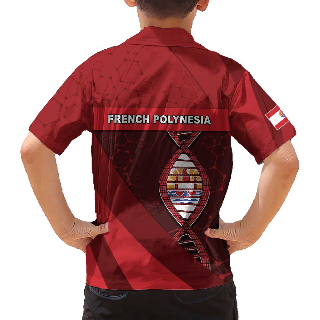 French Polynesia Is In My DNA Kid Hawaiian Shirt DT05 - Polynesian Pride