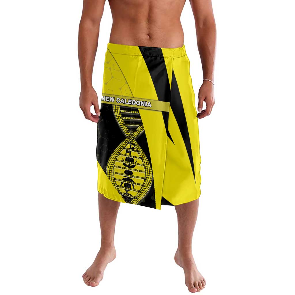 New Caledonia Is In My DNA Lavalava DT05 Yellow - Polynesian Pride