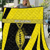 New Caledonia Is In My DNA Quilt DT05 Yellow - Polynesian Pride