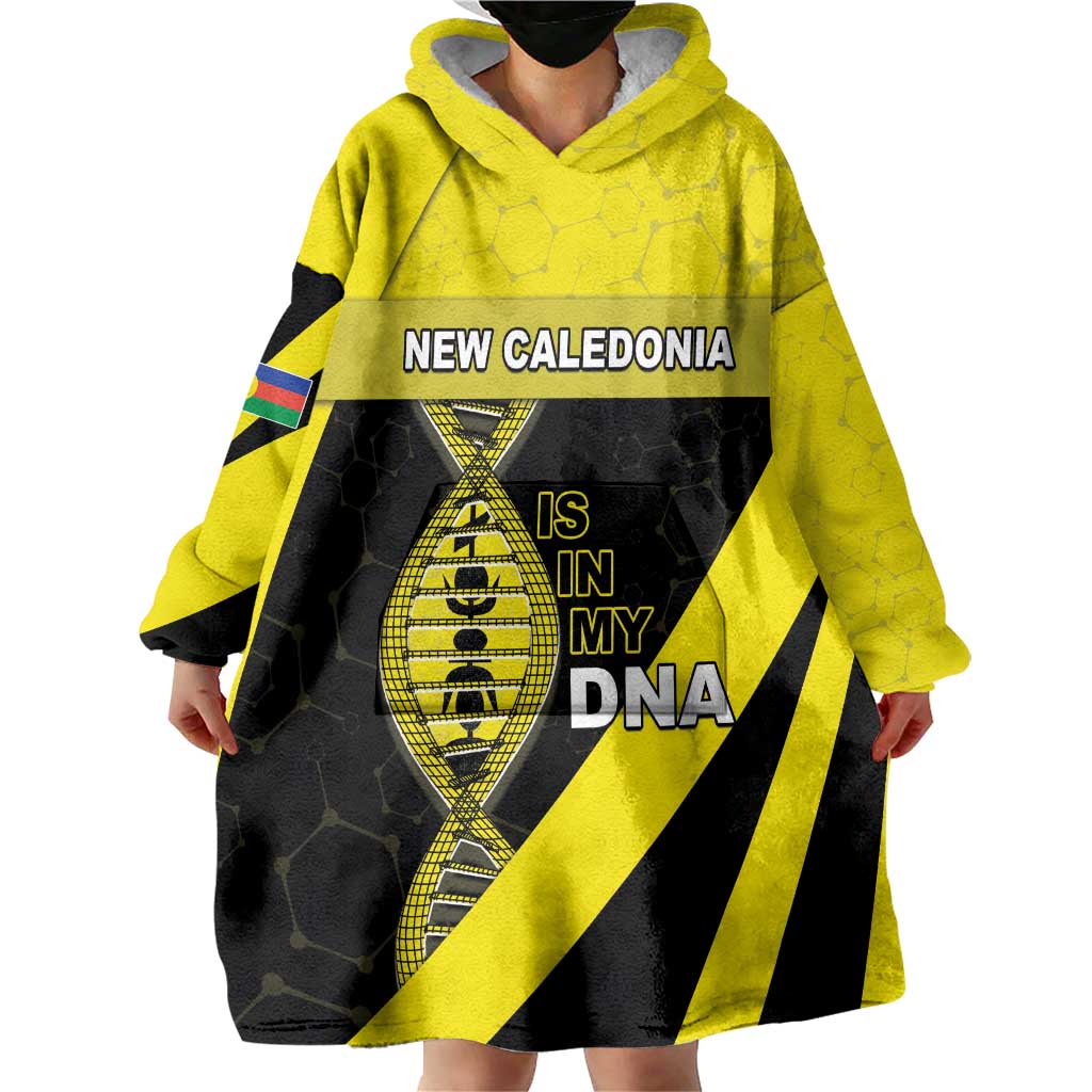 New Caledonia Is In My DNA Wearable Blanket Hoodie DT05 - Polynesian Pride