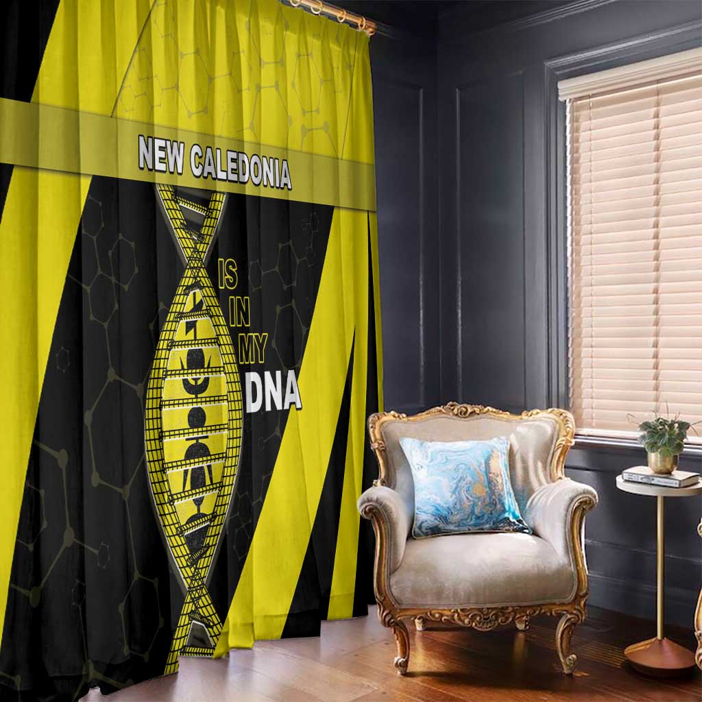 New Caledonia Is In My DNA Window Curtain DT05 - Polynesian Pride